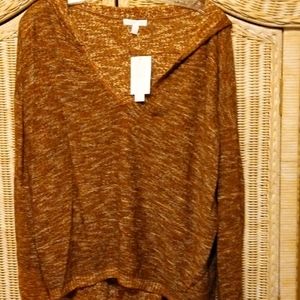 Abound brand tweed hoodie